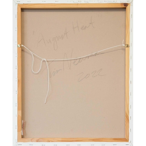 449 - Tim NEWMAN (1956) August Heat, 2022 Acrylic on canvas, signed, inscribed and dated 2022 to verso, 60... 