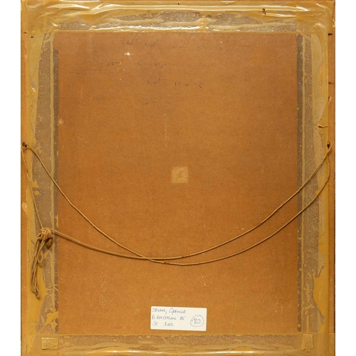 451 - Greville IRWIN (1893-1947) The Cortege, St Ives (1946) Oil on canvas laid onto board, signed and dat... 