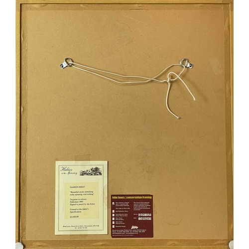 474 - § Damien HIRST (1965) 'Beautiful exotic stretching itchy spinning void etching', 1995 Drypoint in co... 