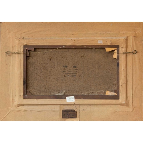 479 - Alfred POLLENTINE (1836-1890) St Michael's Mount, Cornwall Oil on canvas, signed, further signed and... 