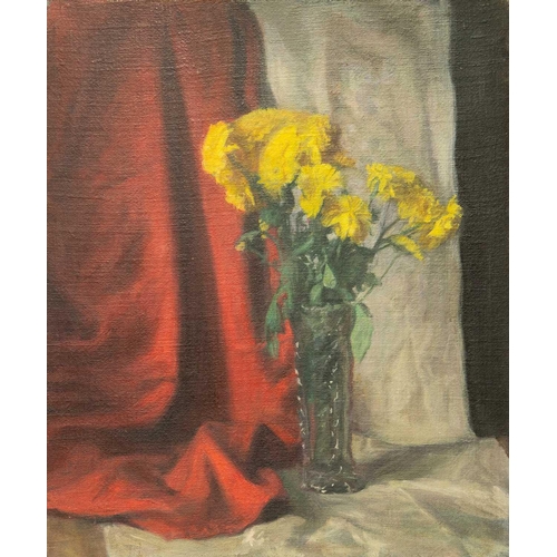 508 - George WEISSBORT (1928-2013) Still Life with Apple Oil on board, 46 x 55cm. Together with two other ... 