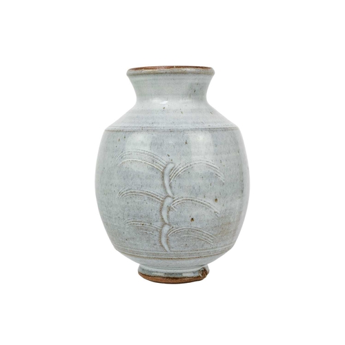 573 - § Peter SWANSON (1950) Vase Stoneware, impressed personal seal to base, height 22cm.