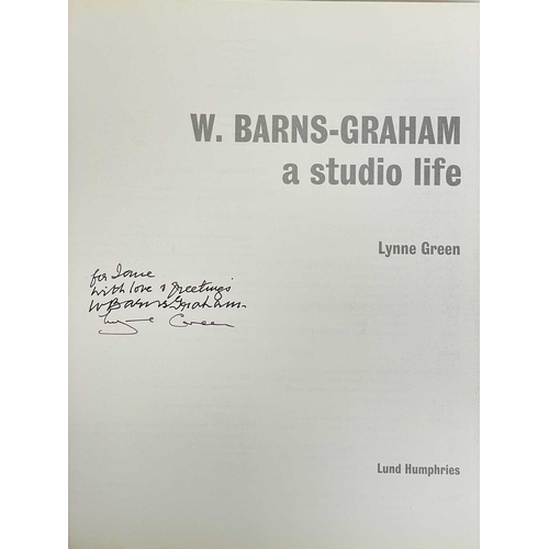 578 - Two publications 'W. Barns-Graham - a studio life' by Lynne Green, published by Lund Humpries, 2001,... 