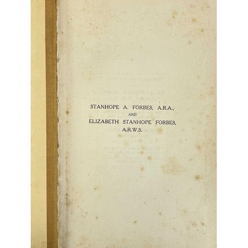 595 - Stanhope A. Forbes and Elizabeth Stanhope Forbes Lionel Birch Published 1906 by Cassell and Company ... 