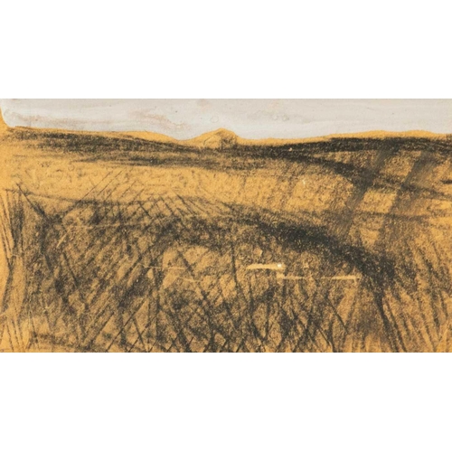 60 - Tony O'MALLEY (1913-2003) Three small landscapes  Gouache/mixed media on paper, each signed, two are... 