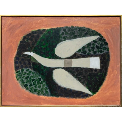 64 - Breon O'CASEY (1928-2011) Bird in the Wood, 2008  Oil on canvas, signed, dated and titled to verso, ... 