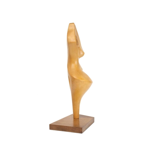 78 - Denis MITCHELL (1912-1993) Ballet Dancer, 1949 Carved holly wood, signed, titled, dated and inscribe... 