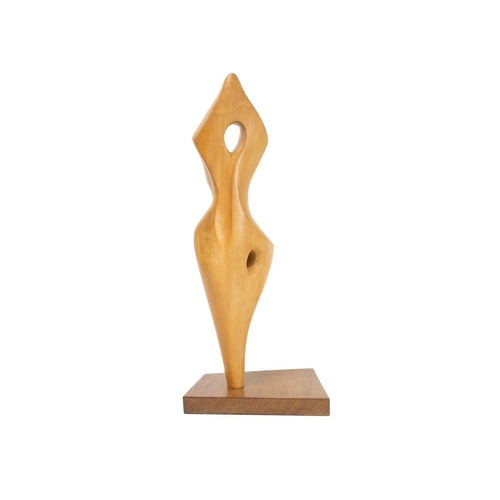 78 - Denis MITCHELL (1912-1993) Ballet Dancer, 1949 Carved holly wood, signed, titled, dated and inscribe... 