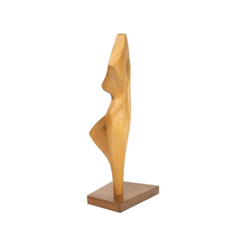 78 - Denis MITCHELL (1912-1993) Ballet Dancer, 1949 Carved holly wood, signed, titled, dated and inscribe... 