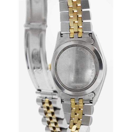 110 - TUDOR - An Oyster Prince Date-Day gold and stainless steel gentleman's wristwatch. Reference no. 946... 