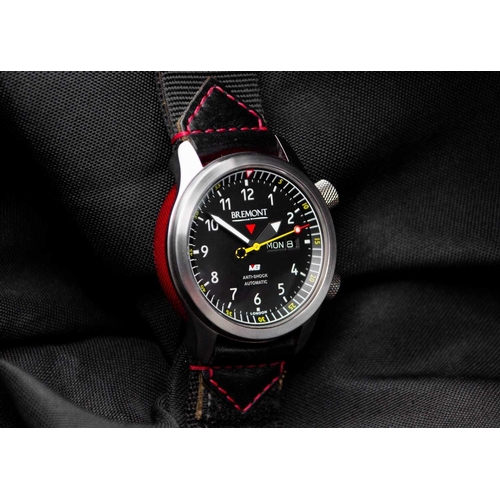 126 - BREMONT - An extremely rare MB1 'Martin-Baker' Aviation chronometer automatic wristwatch. Serial no.... 