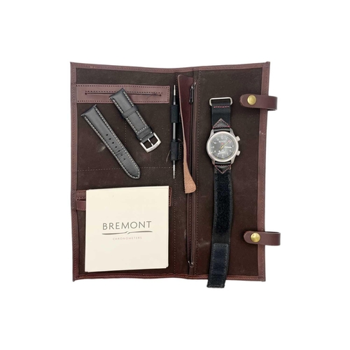 126 - BREMONT - An extremely rare MB1 'Martin-Baker' Aviation chronometer automatic wristwatch. Serial no.... 