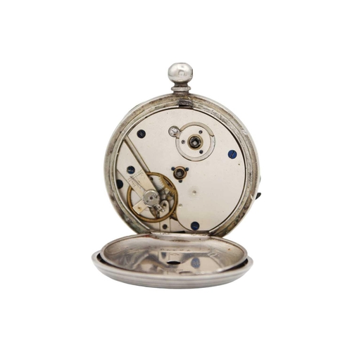 217 - A selection of three key-wind open face pocket watches for repair or spares. To include a nickel cas... 