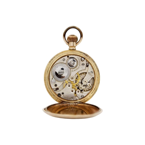 220 - A selection of four crown wind pocket watches. To include a gold-plated with PRIMEX lever movement, ... 