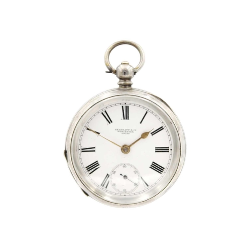 225 - A selection of three pocket watches. To include a Waltham gold plated crown wind, case 50mm, an Amer... 