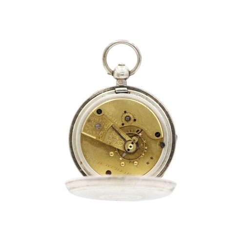 225 - A selection of three pocket watches. To include a Waltham gold plated crown wind, case 50mm, an Amer... 