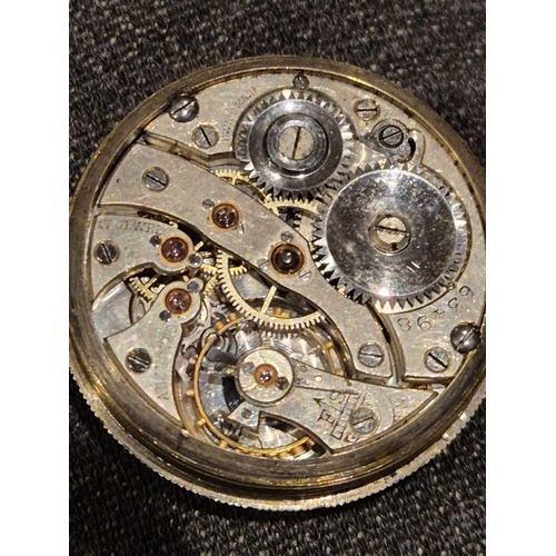 79 - LONGINES - A very rare silver Borgel military trench watch circa 1915. The black dial with luminous ... 