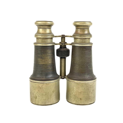 98 - Porthleven RNLI interest, a pair of binoculars by Ross, London. Engraved 'In recognition of his long... 