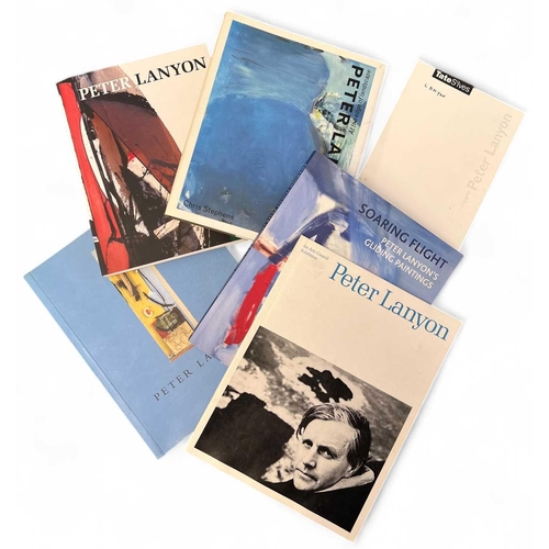 1086 - Peter LANYON (1918-1964) Six books and catalogues. Mollie & Graham met in Wimbledon in 1978. He, a C... 