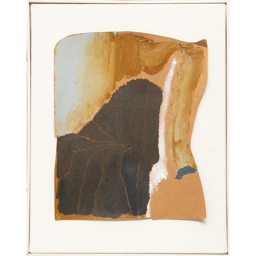 1145 - Paula Downing (1948). Vista I, oil and pastel on cartridge paper, laid on canvas, 34X28cm, framed si... 