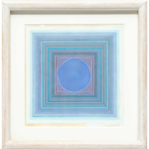 1148 - § Paul FEILER (1918-2013) Aduton G LX Gouache on paper, signed, dated 87, and titled in pencil.24X24... 