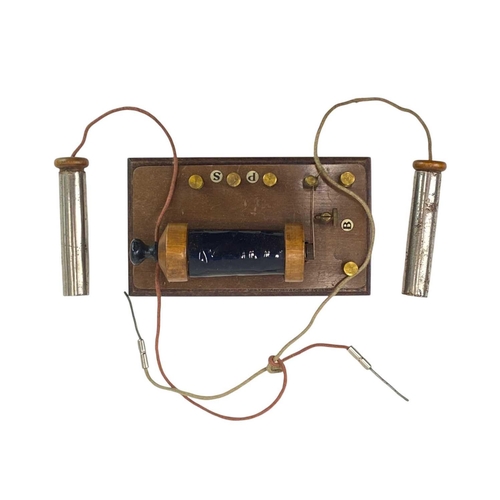 237 - A 20th century electrotherapy shock box. Together with a Pyro-Lectric No.77 Poker Machine, a Genalex... 