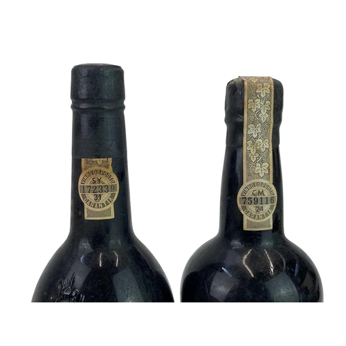 253 - Warre's Port 1980. One bottle together with a bottle of Cockburns 1983. (2)