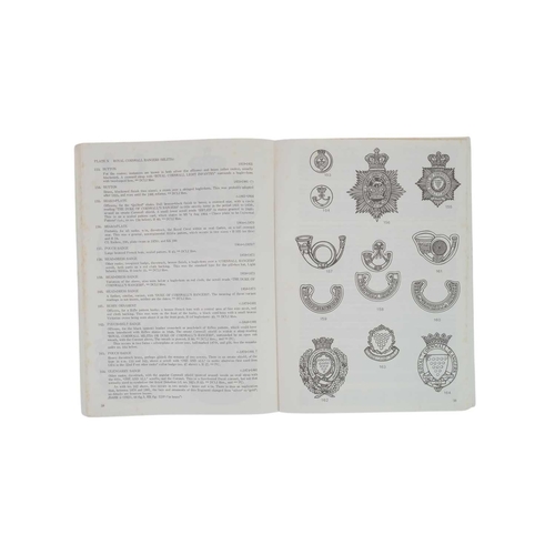 52 - Two Cornwall Military insignia booklets. Together with a 1939 AM Radio and wireless operators bookle... 