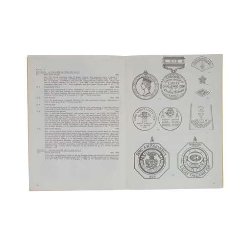 52 - Two Cornwall Military insignia booklets. Together with a 1939 AM Radio and wireless operators bookle... 