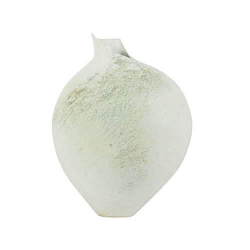 1016 - § Betty BLANDINO (1927-2011) Lipped Vessel Stoneware, impressed seal to base, height 32cm.