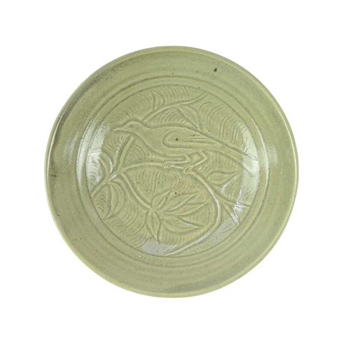 1041 - § James WALFORD (1913-2003) Footed Bowl Stoneware, incised mark to base, diameter 23cm.