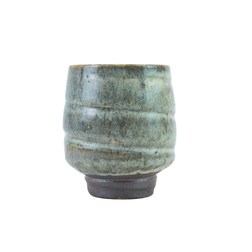 1048 - § Mark GRIFFITHS (XX-XXI) Yunomi Stoneware, impressed seal to base, height 11cm.