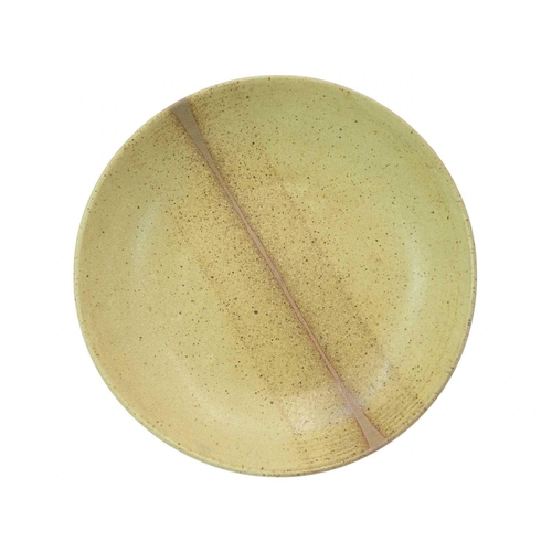 1052 - § Tony GANT (1939) Dish Stoneware, impressed seal to base, diameter 27cm.