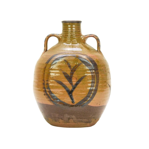 1056 - § Michael CARDEW (1901-1983) Lugged Bottle Vase Stoneware, impressed personal and Winchcombe Pottery... 