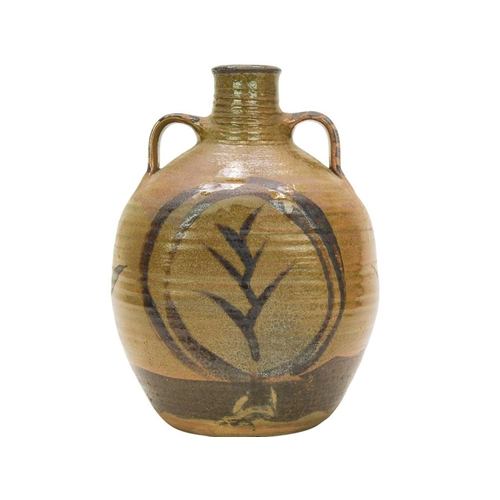 1056 - § Michael CARDEW (1901-1983) Lugged Bottle Vase Stoneware, impressed personal and Winchcombe Pottery... 