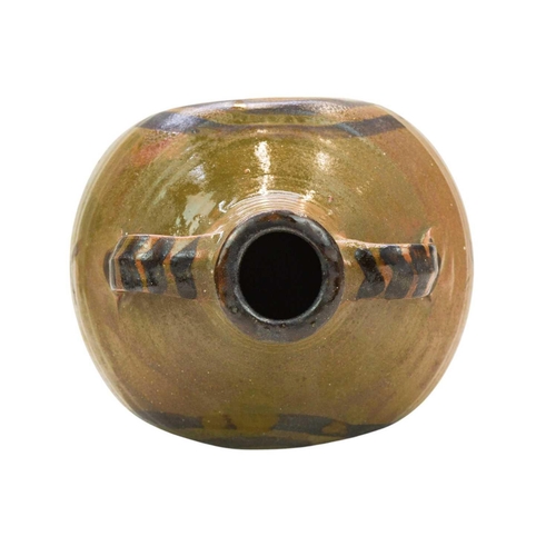 1056 - § Michael CARDEW (1901-1983) Lugged Bottle Vase Stoneware, impressed personal and Winchcombe Pottery... 