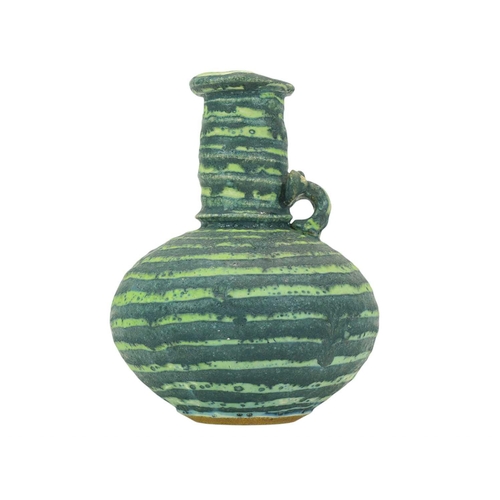 1058 - § Peter BEARD (1951) Bottle Vase Stoneware, impressed seals to base, height 19cm.