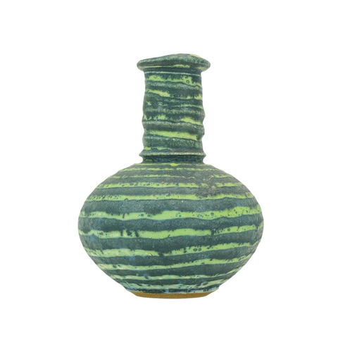 1058 - § Peter BEARD (1951) Bottle Vase Stoneware, impressed seals to base, height 19cm.