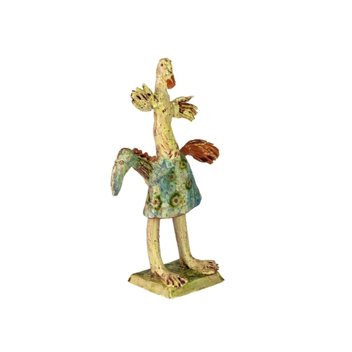 1071 - § Geoffrey FULLER (1936-2022) Bird and Horse Earthenware, height 34cm.