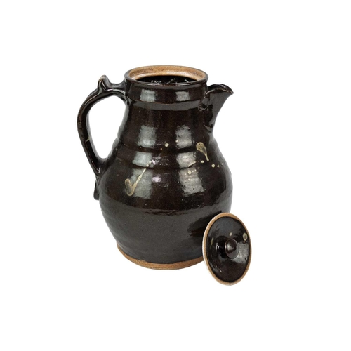 1106 - § William 'Bill' MARSHALL (1923-2007) Bellied Coffee Pot Stoneware, impressed personal seal, height ... 