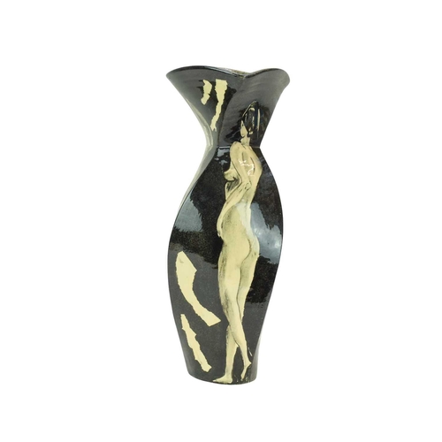 1123 - § Paul JACKSON (1954) Large Vase (The Nude Series, 1997) Earthenware, signed and dated 1997, height ... 