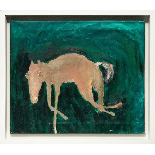 126 - § Andrew LITTEN (1970) A Horse Oil on canvas, signed and inscribed to verso, 51 x 61cm, 60 x 68cm fr... 