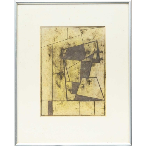 152 - § George DANNATT (1915-2009) Untitled Mixed media, 32 x 23cm, framed 53 x 43cm Acquired by the vendo... 