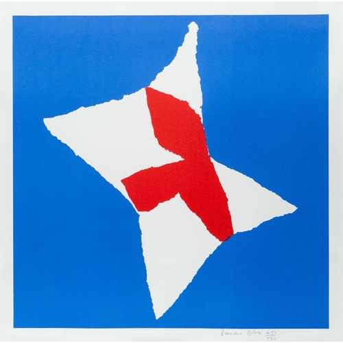 17 - § Sandra BLOW (1925-2006) Chelsea Screenprint, signed and numbered 451/550, image size 44.5 x 44.5cm... 