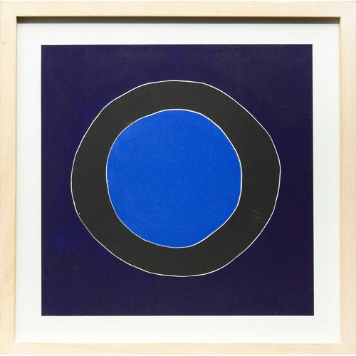 257 - § Terry FROST (1915-2003) Orchard Tambourine Woodcut, signed to verso, 37 x 37cm, 49 x 49cm framed.