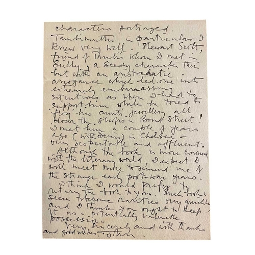 26 - § Barbara HEPWORTH (1903-1975) & John WELLS (1907-2000) Letters from Hepworth & Wells to Dr Roger Sl... 