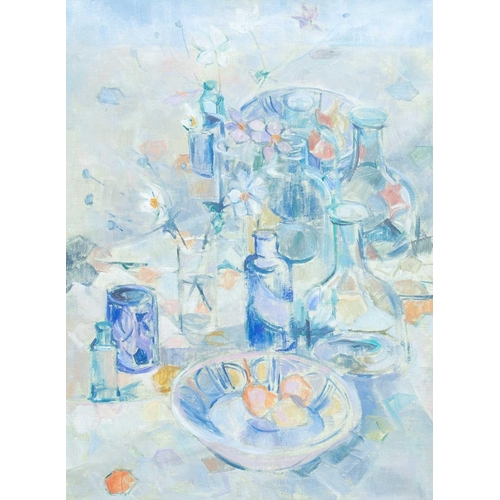 274 - § June MILES (1924-2021) Still Life, 1978 Oil on canvas, signed and dated '78 to verso, 61 x 45cm, f... 