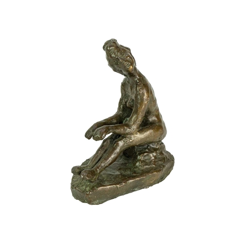 282 - § William REDGRAVE (1903-1986) Nude Bronze, signed to the underside, initialled to back of the base,... 