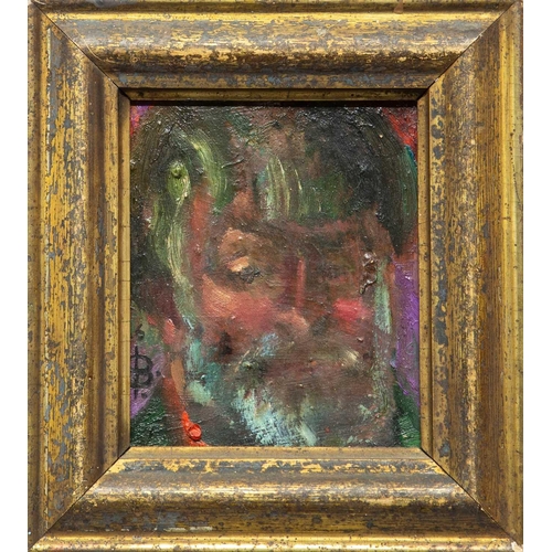 285 - § Sven BERLIN (1911-1999) Two works  Self Portrait, 1966, oil on board, monogrammed and dated '66, 1... 