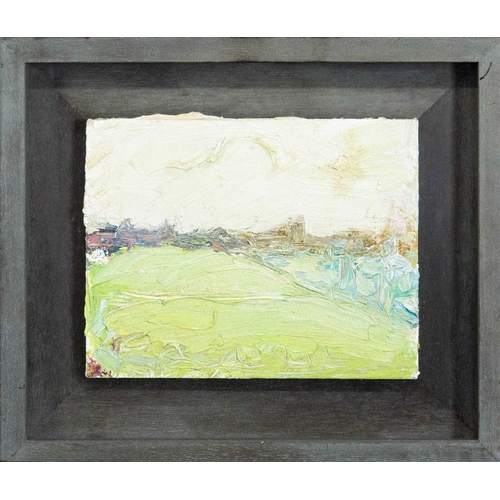 303 - § Richard COOK (1947) Landscape  Oil on board, 22 x 28cm, framed 36 x 42cm